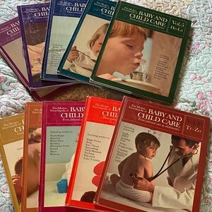 Vintage 1966 “The Modern Encyclopedia of Baby and Child Care” Book Set - 10 Vol